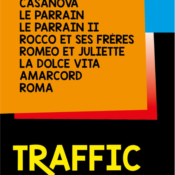Affiche du spectacle "Traffic Quintet plays Rota", du Parrain à la Dolce Vita